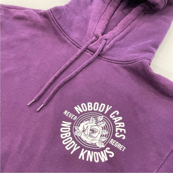 H&M “Nobody Cares” Hoodie - Picture 3 of 7